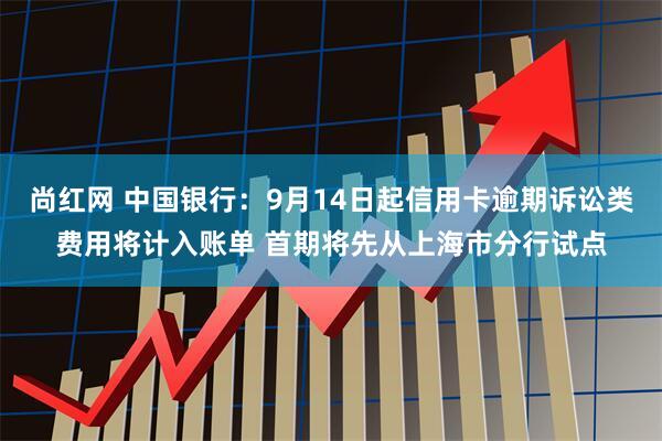 尚红网 中国银行：9月14日起信用卡逾期诉讼类费用将计入账单 首期将先从上海市分行试点